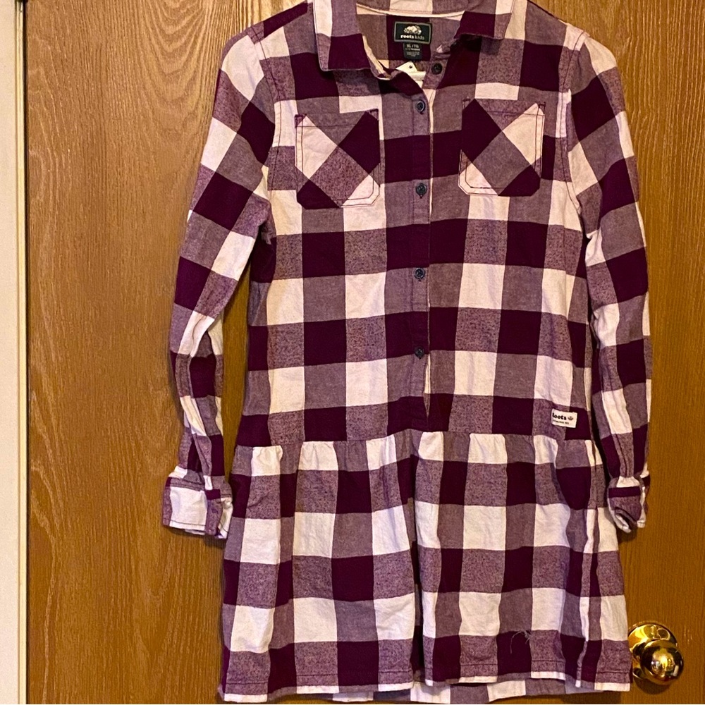 3 FOR $20 girls flannel tunic